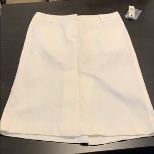 Theory knee length stretchy skirt